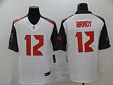 Buccaneers 12 Tom Brady White Vapor Untouchable Limited Jerseys,baseball caps,new era cap wholesale,wholesale hats